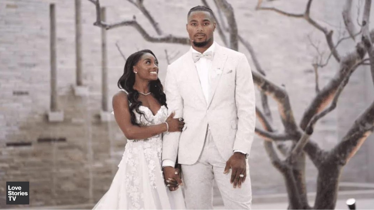 Olympic Gold Medal Gymnast Simone Biles' Wedding to NFL Player Husband Jonathan Owens
