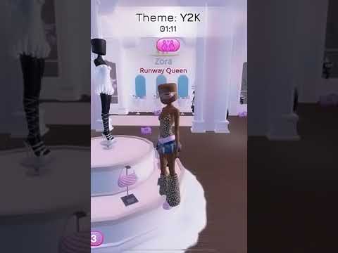 | Y2K ✨💄Theme in *DRESS TO IMPRESS* | #y2k #dti #trendingshorts #trending #roblox #fypシ゚