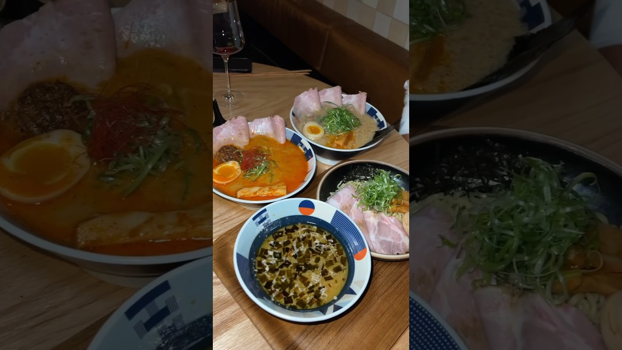Dunked ramen is the summer wave 📍Tonchin Brooklyn #ramen #food #nyc
