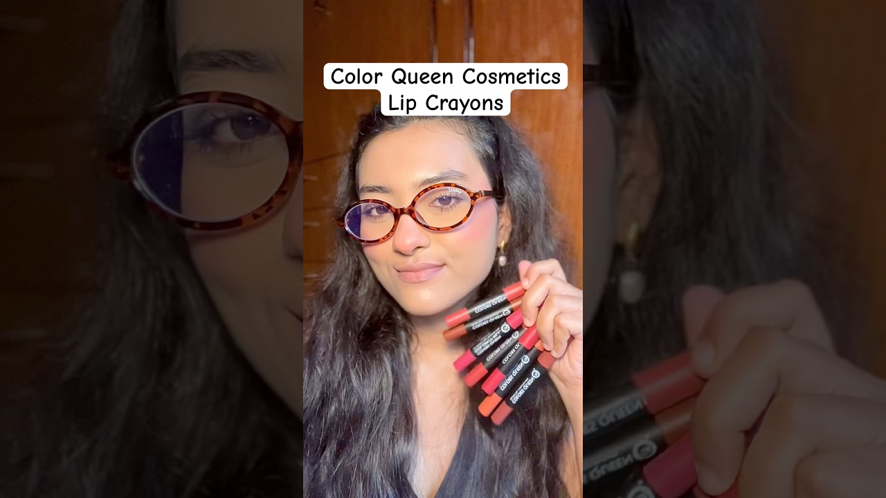 Color Queen cosmetics lip crayon swatch #lipstickswatch #beauty #lipswatch #lipcrayon #lipstick