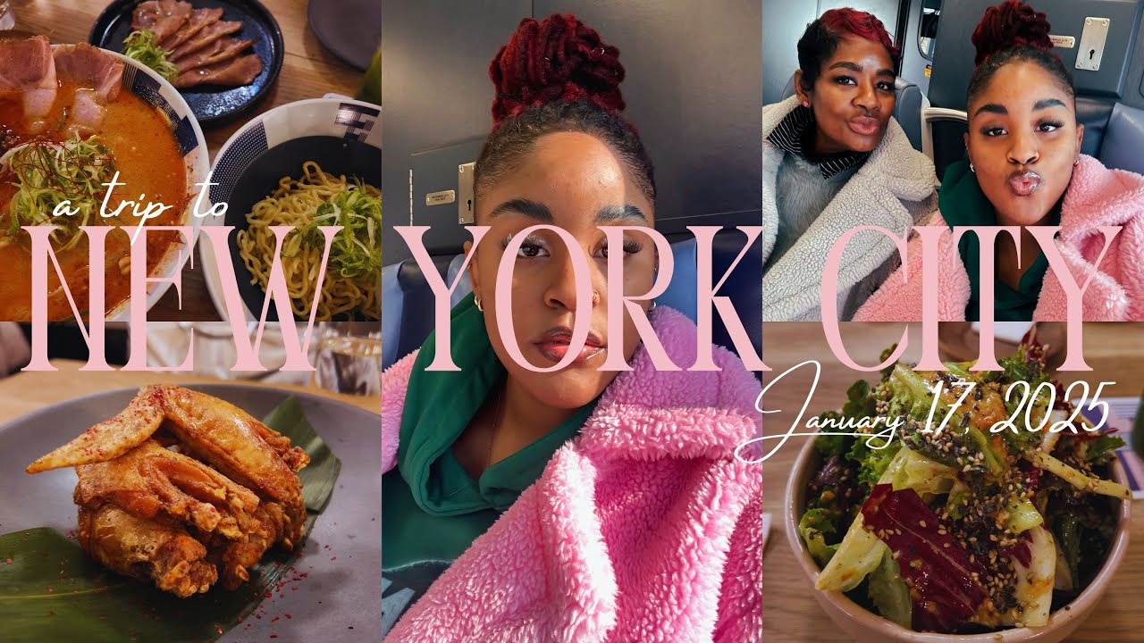 NYC Mini Vlog: Tonchin Ramen, Shopping, & City Vibes ✨🗽 | Kimya Danaé