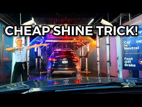 How to dominate the drive through car wash!