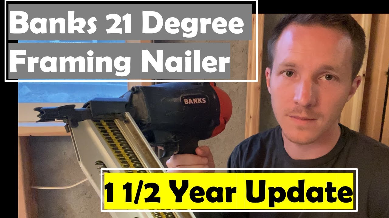Harbor Freight Framing Nailer Long Term Review | Banks 21 Degree Framing Nailer