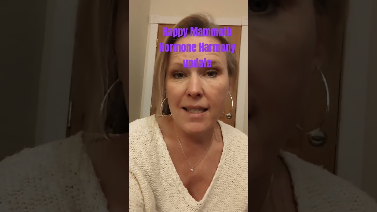 Happy Mammoth Hormone Harmony update! #perimenopause #menopause #happymammoth #hormonesupport