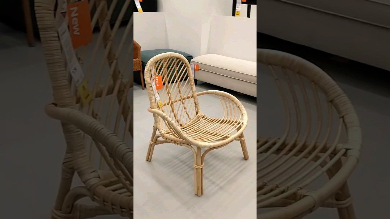 IKEA Finds: Brobock rattan chair 👉check out my channel for full Ikea videos