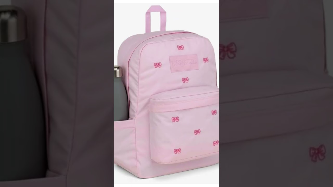 The Pink Bow backpack by Jansport is on Amazon! #amazon #jansport #pink #backtoschool #prettyinpink
