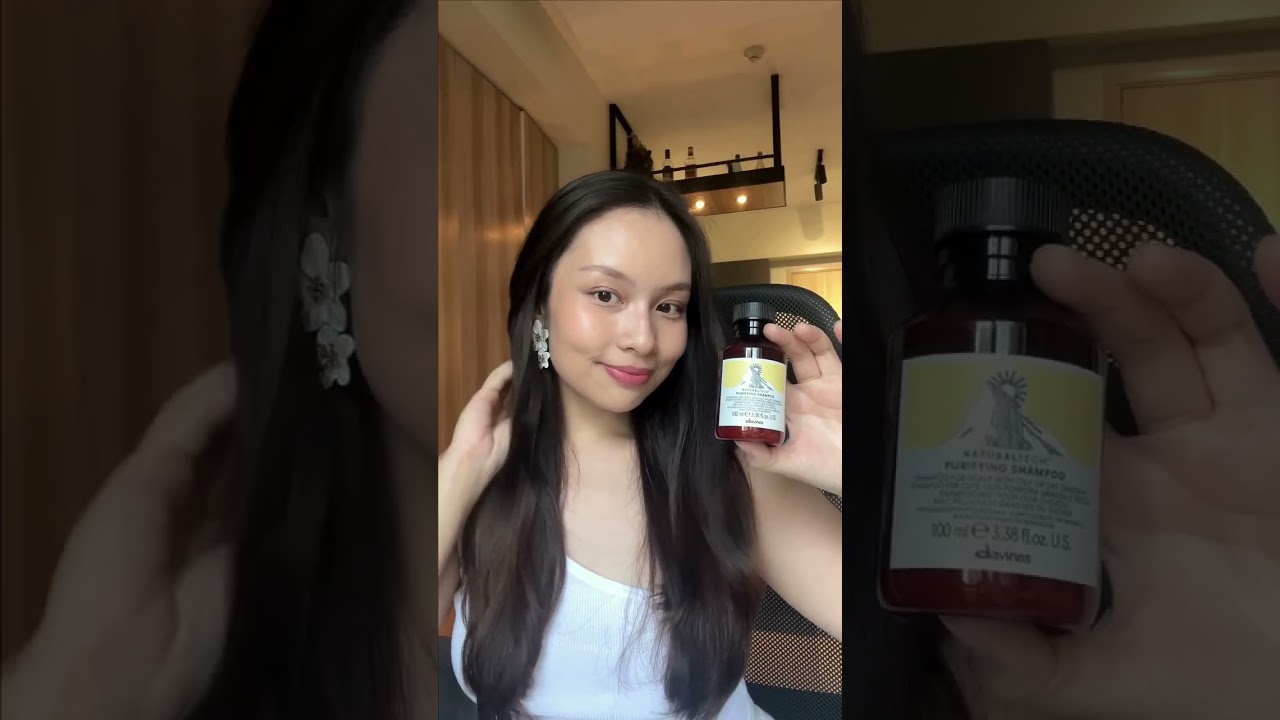 How to Use Davines Purifying Shampoo 🍃