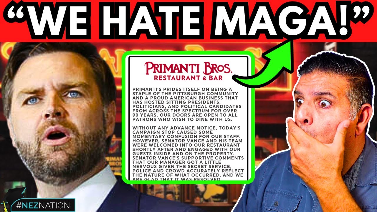 🚨Primanti Bros LIED! Eyewitness Reveals TRUTH about JD Vance DENIED Service