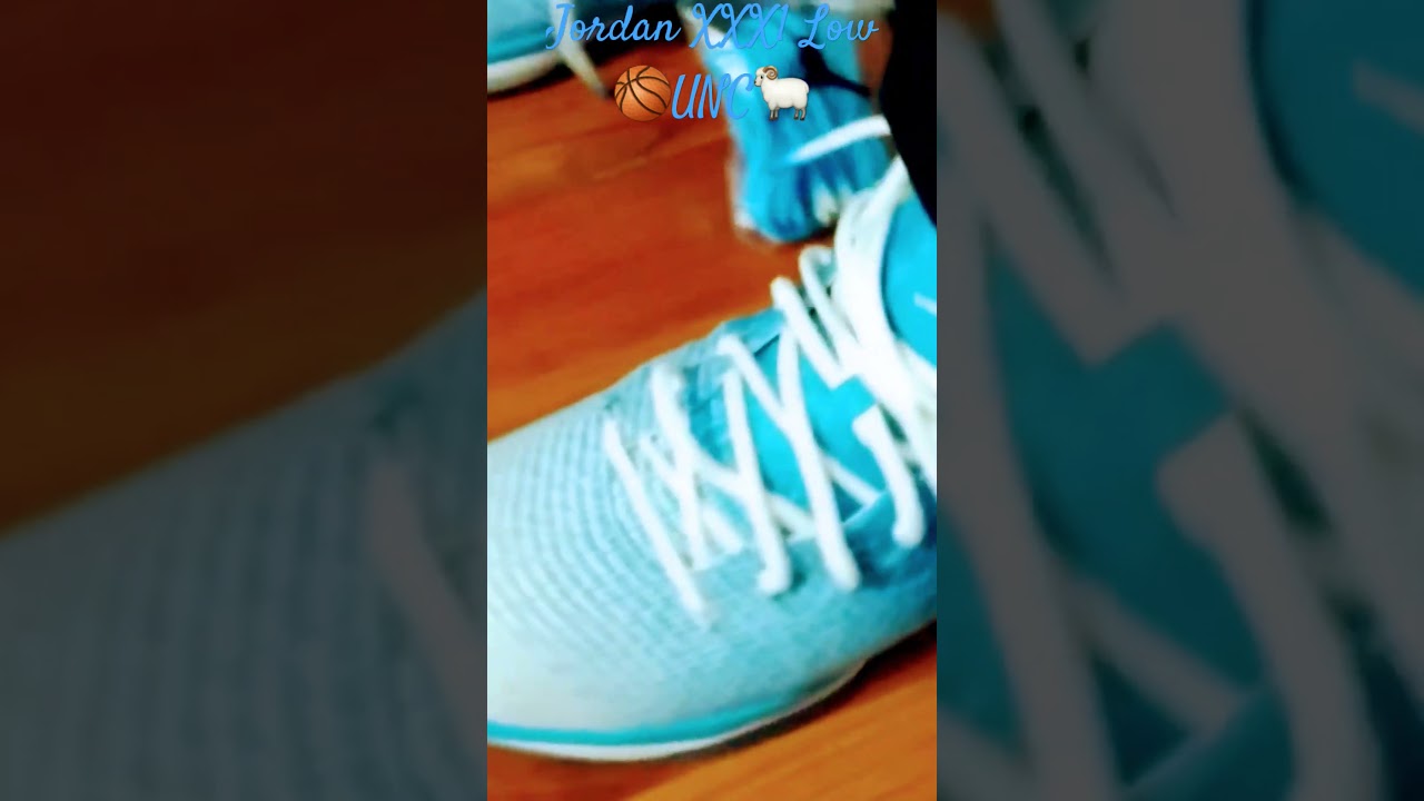 Air Jordan XXXI Low UNC #tarheels #marchmadness2025 #aj31 #sneakers