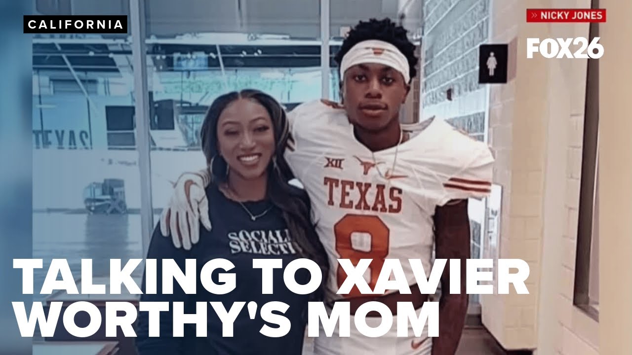 FOX26 sits down with Chiefs wide receiver Xavier Worthy's mother