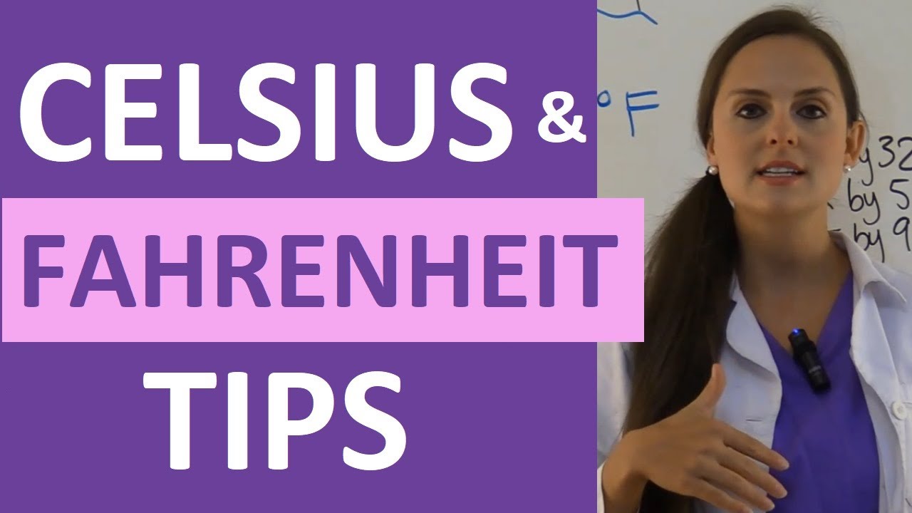Celsius to Fahrenheit Conversion Formula for NCLEX Exam Quick and Easy