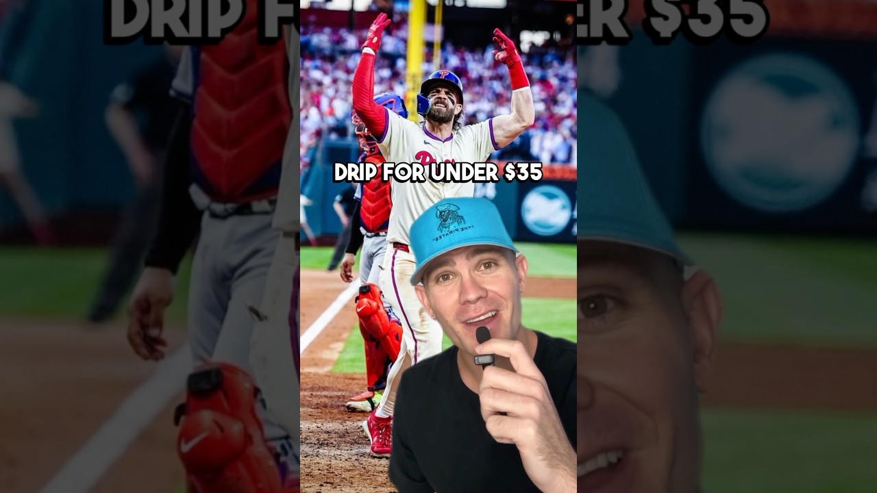 Baseball drip under $35💧