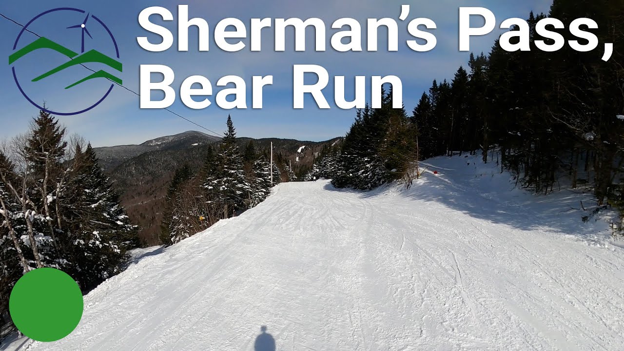 Bolton Valley - Sherman's Pass to Bear Run