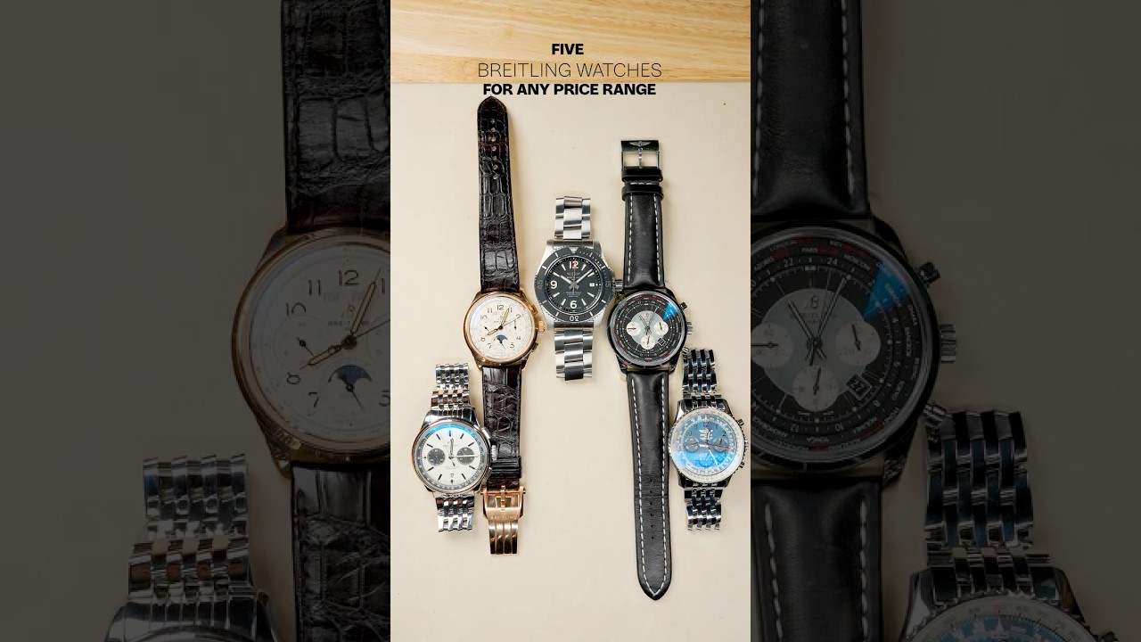 From Entry to Grail: 5 Breitling Watches at Any Price Range l SwissWatchExpo