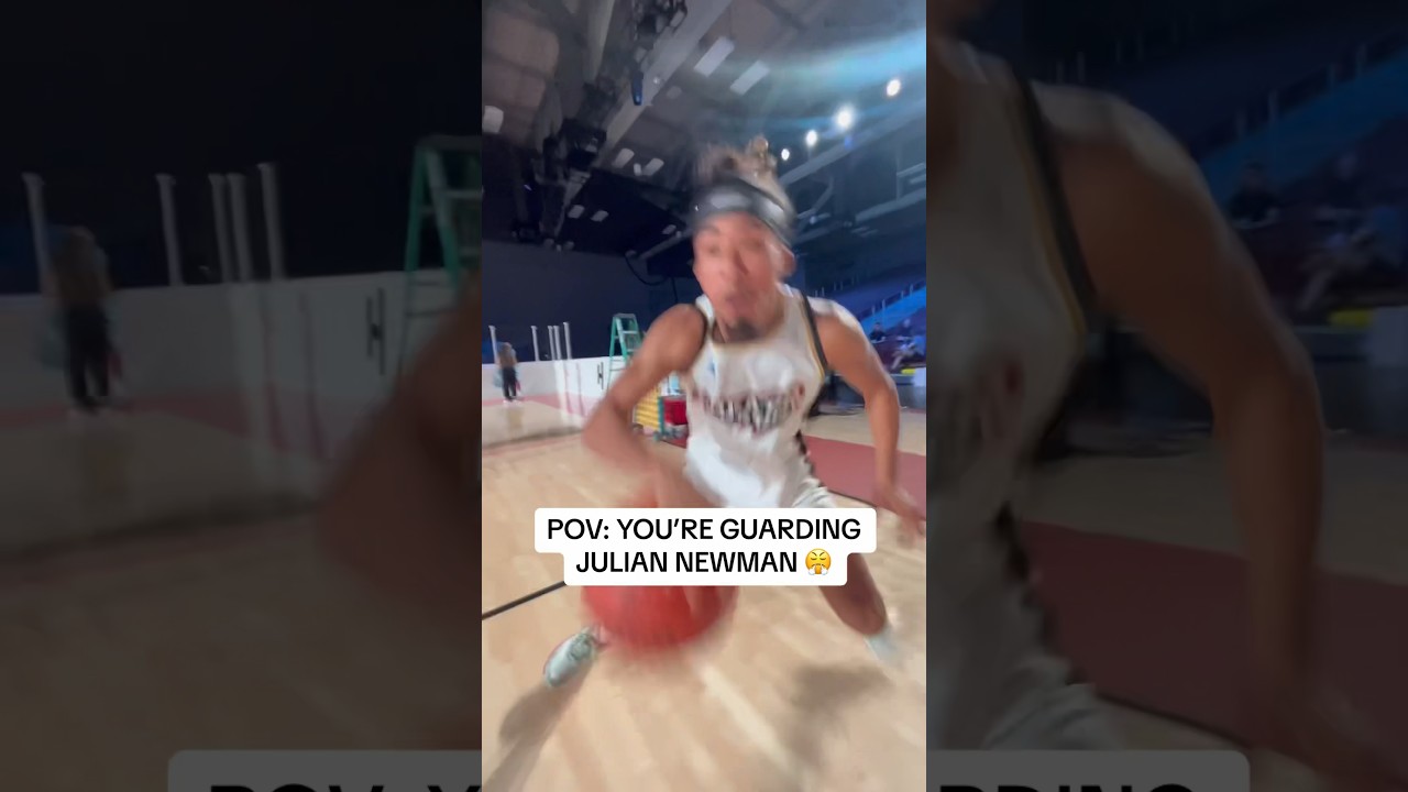 POV: You’re guarding Julian Newman 😳 #shorts