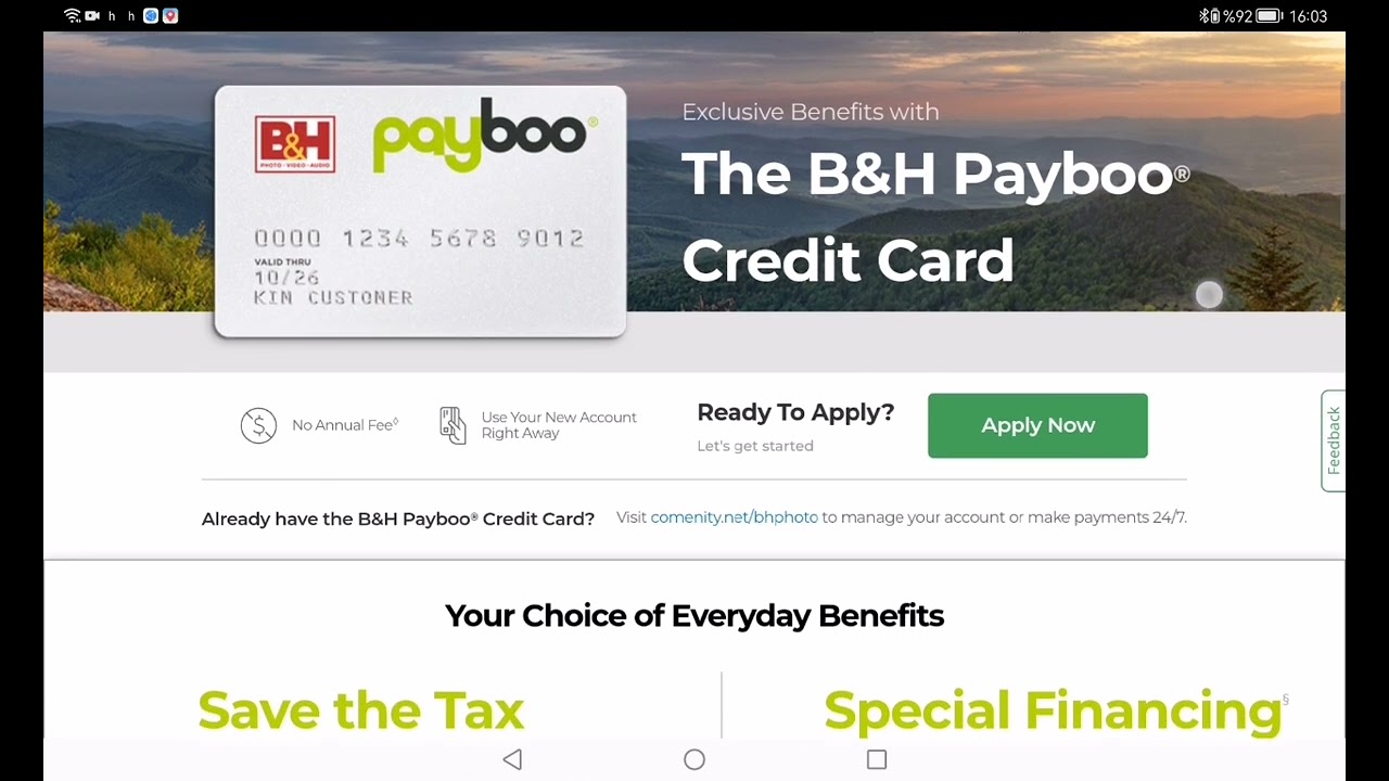 Payboo Credit Card Login - Review 💳⏬👇