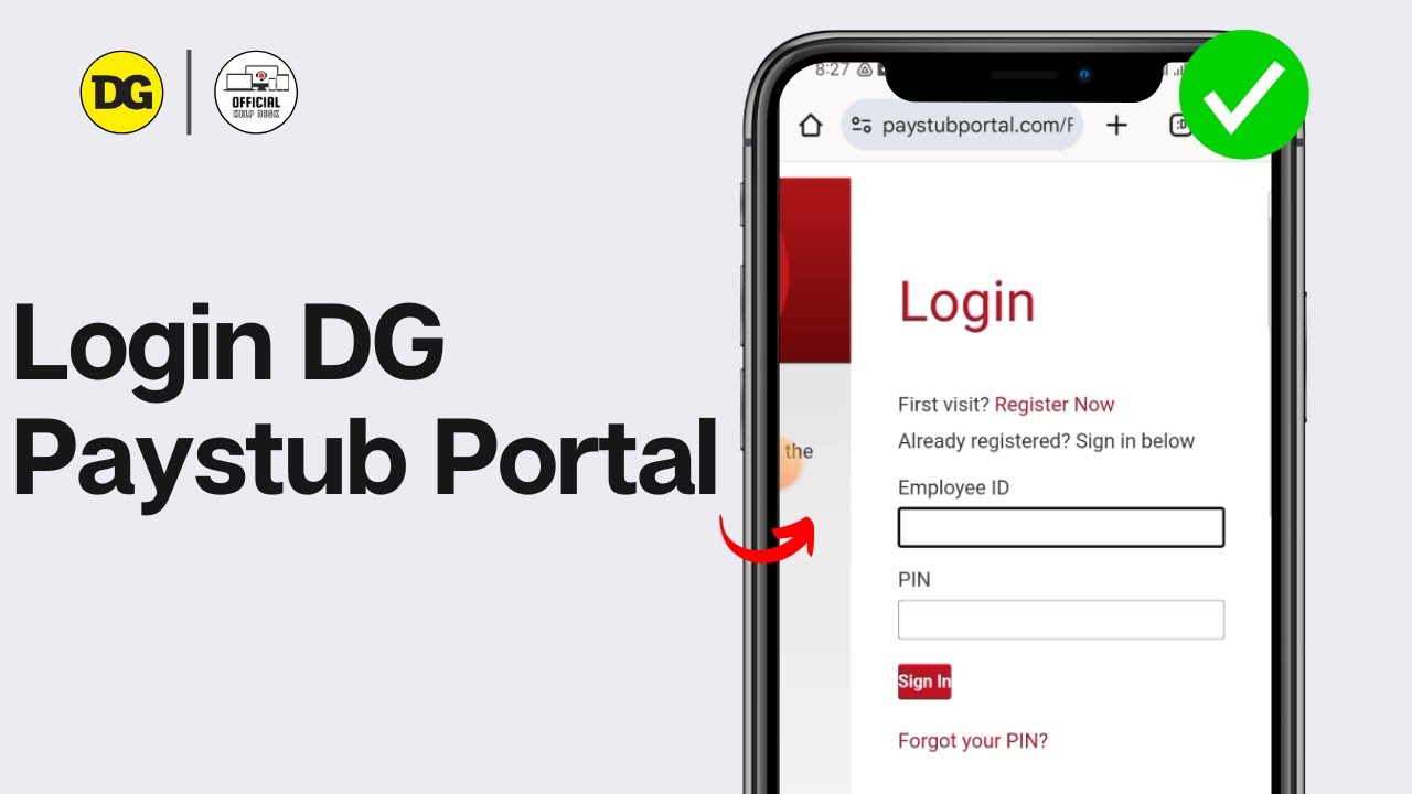 How To Login DG Paystub Portal 2024 | Money Network Pay Stub Portal Login Guide