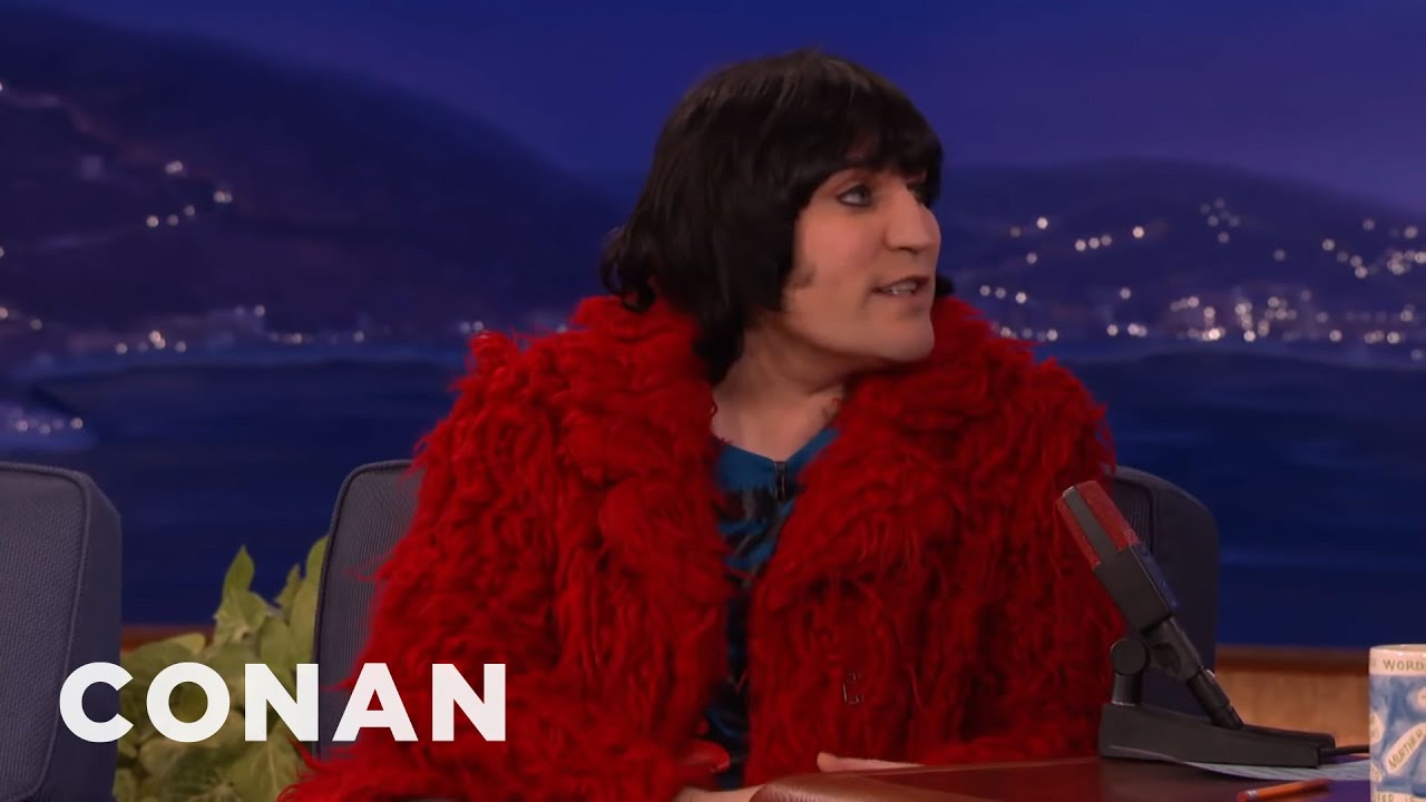 Noel Fielding Got Drunk & Worked In A Vintage Shop | CONAN on TBS