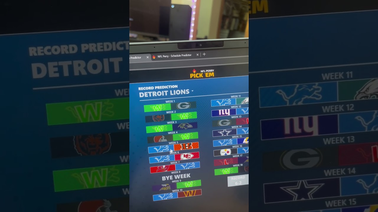 Guessing the lions standings