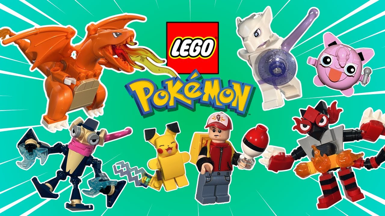 I Made POKÉMON With LEGO!