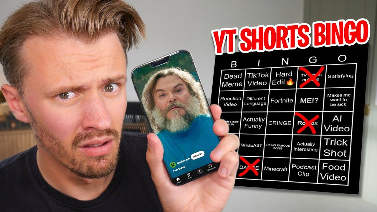 I Tried YouTube Shorts BINGO!