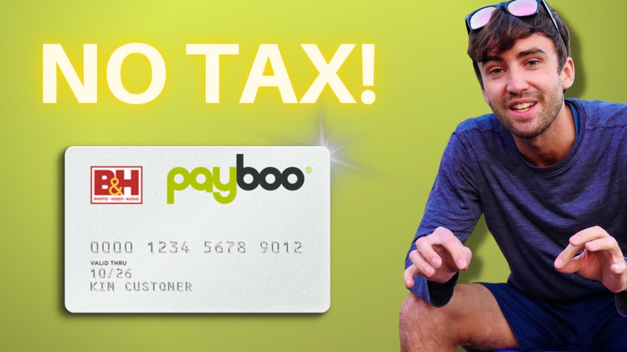 How to NOT Pay Tax at B&H with the Payboo Card