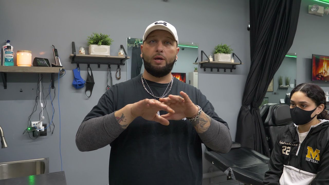 Helix Piercing double / Cartilage Piercing INSTRUCTIONAL video in detail