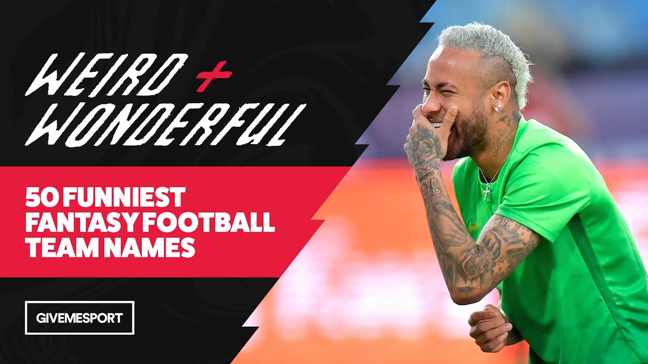 50 Funniest Fantasy Football Team Names