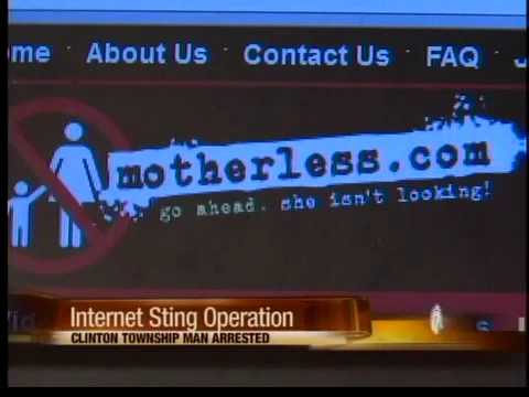Man arrested in internet sting