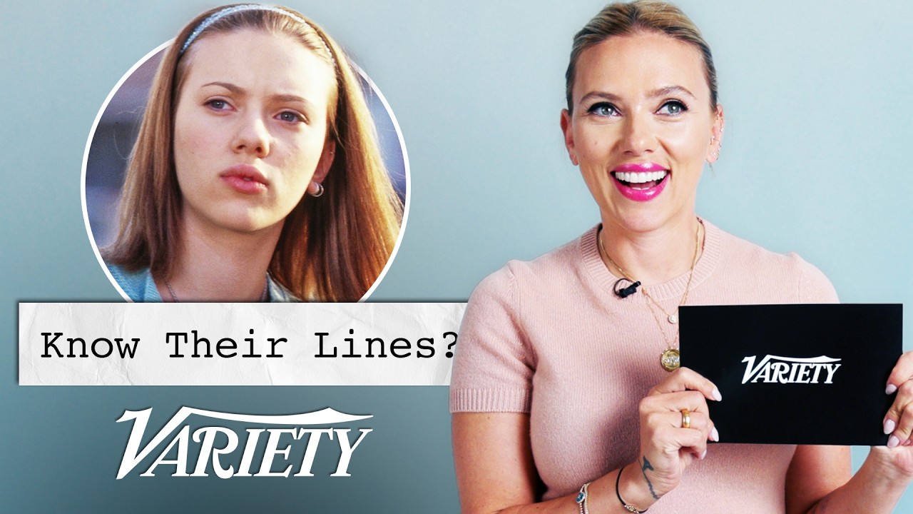Does Scarlett Johansson Know Her Lines From Her Most Famous Films?