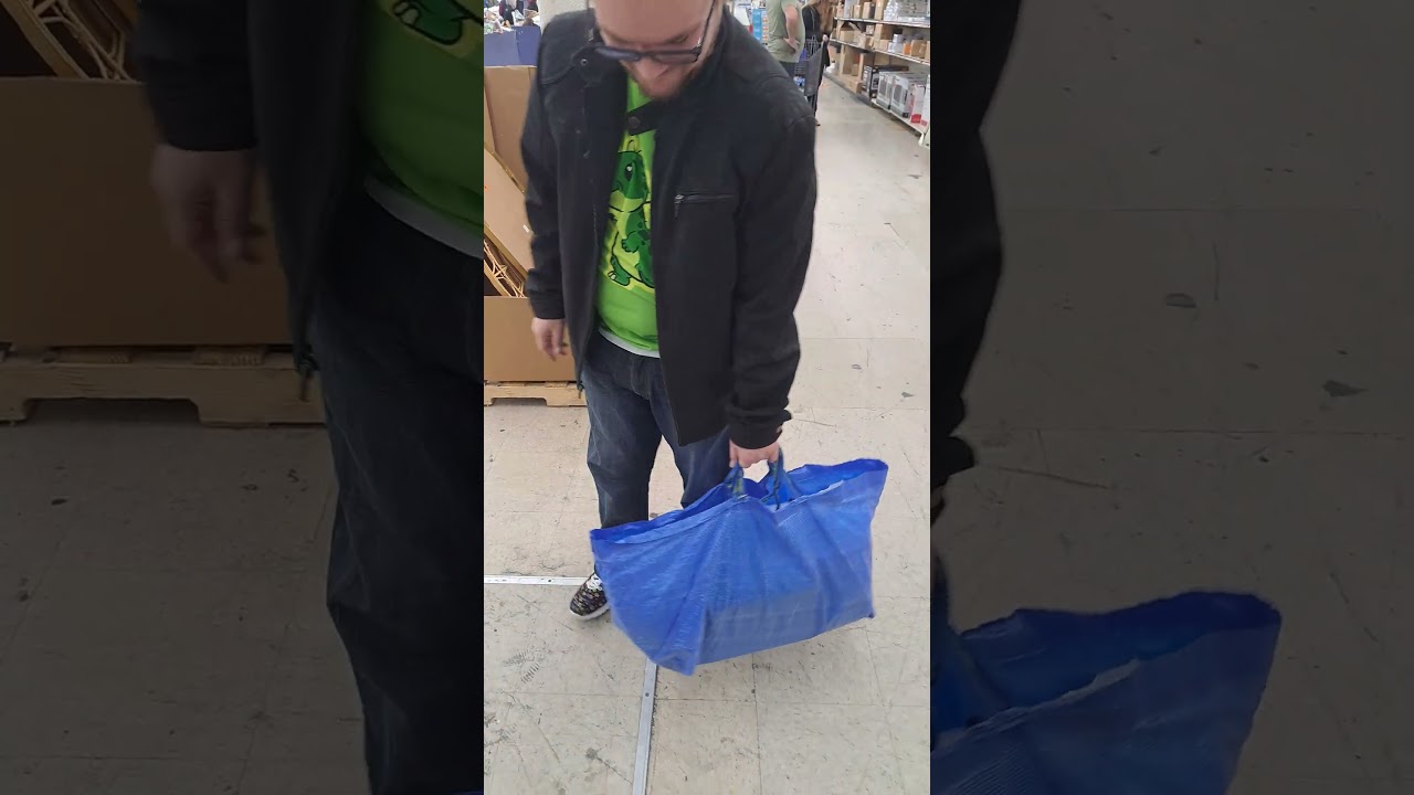 Finding a pack Little for Big adult diapers for $3 at a bin store