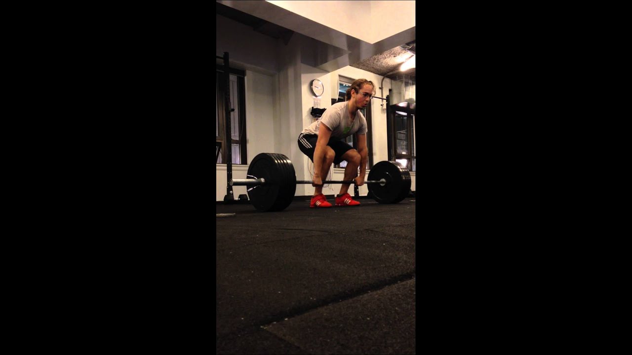 Daniel Olshansky - 83.9kg (185lb) Clean & Jerk at 69kg (152lb)