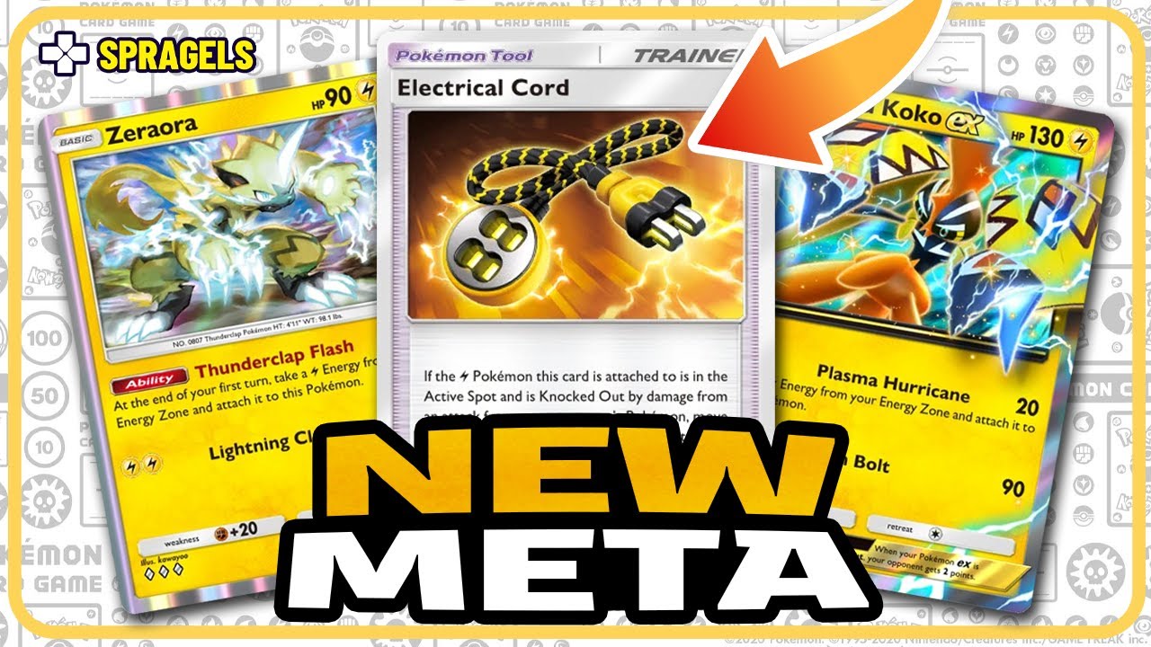 The Cord That Saved Lightning Decks *Tapu Koko EX Zeraora Deck*