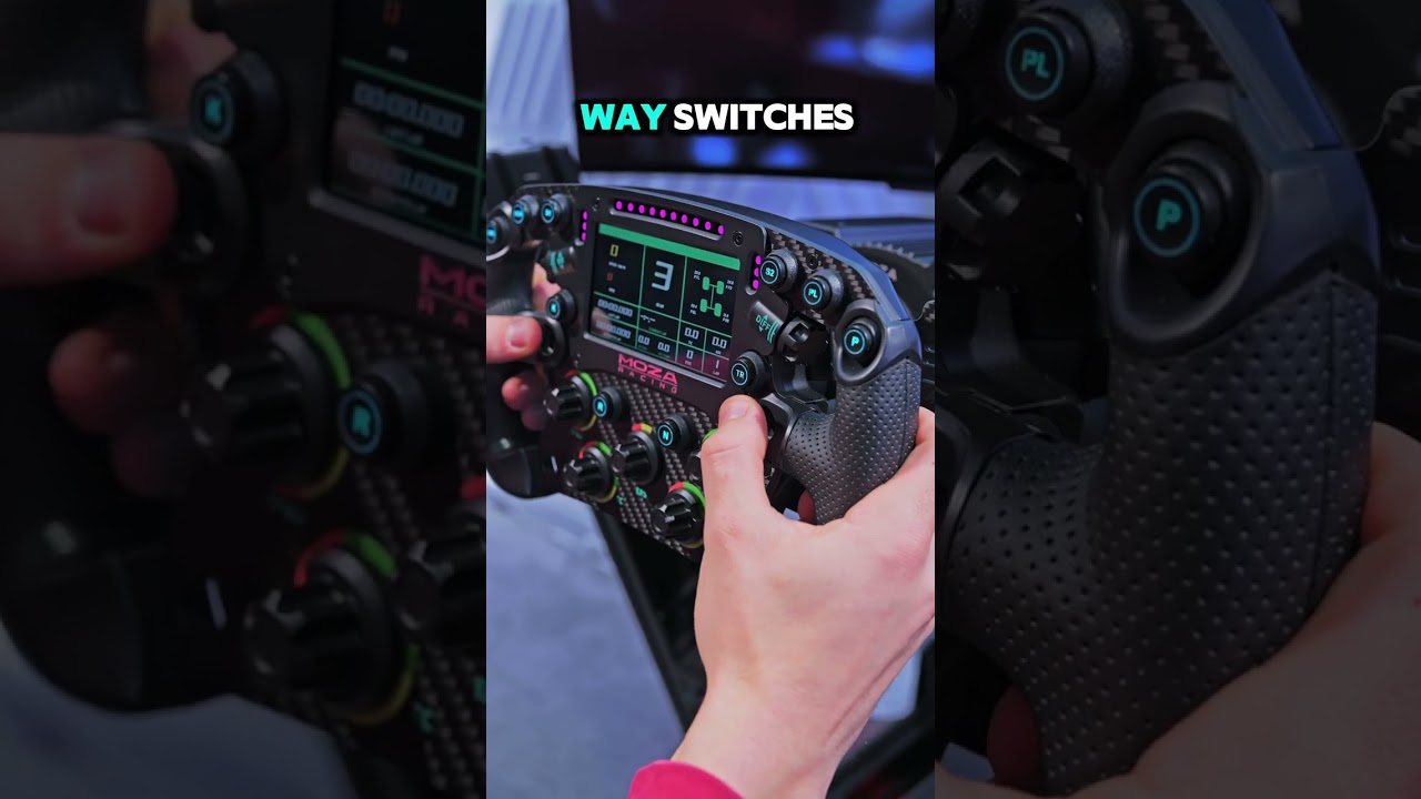 Discover the new MOZA FSR2 Formula Wheel!  #mozaracing #simracing