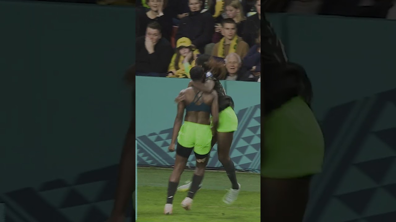 Oshoala = Nigeria's Super Falcon! 🇳🇬🦅 #FIFAWWC