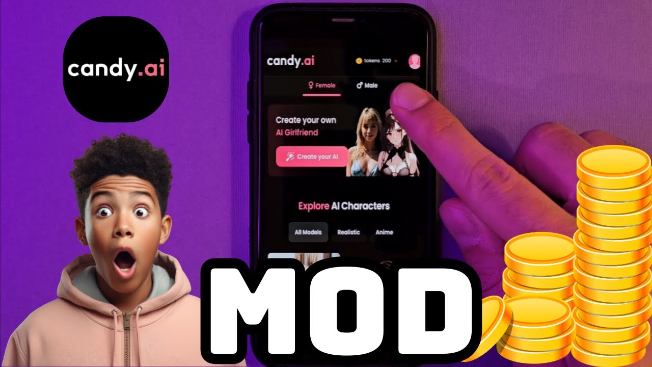 Candy AI MOD (iOS/Android) 2025 + How to Use!