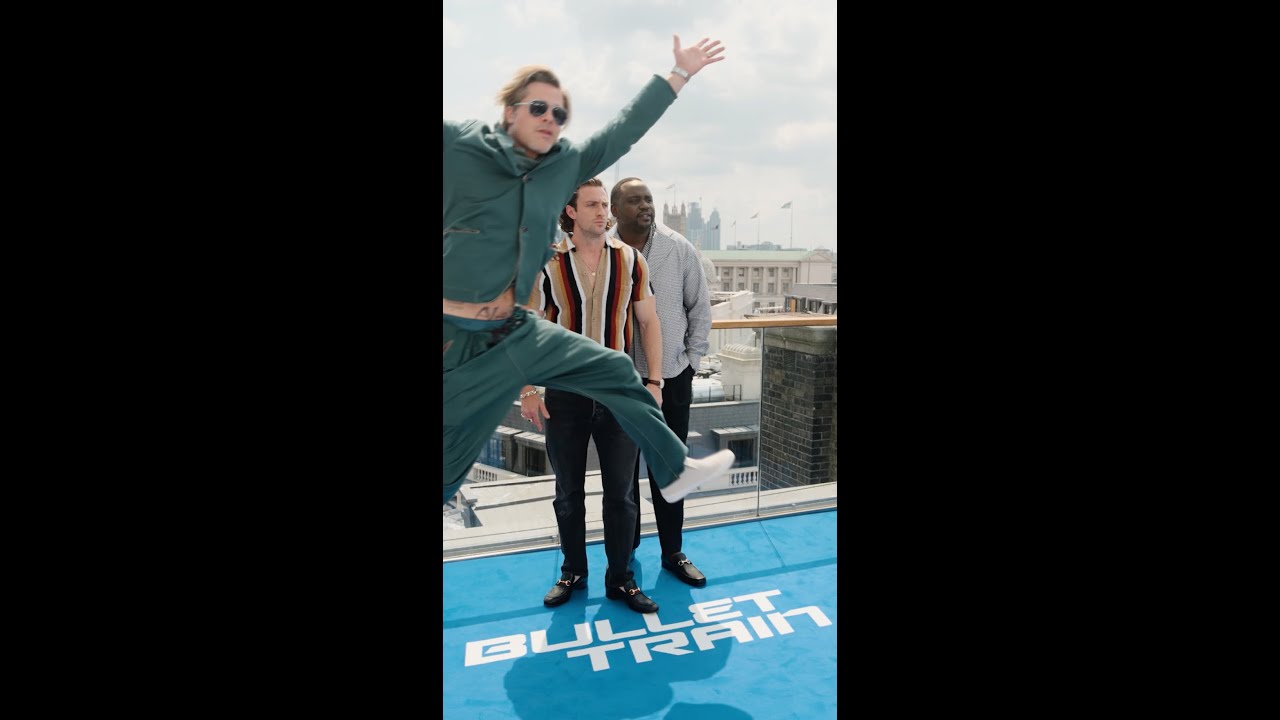 Leaping into Saturday like… | BULLET TRAIN #Shorts
