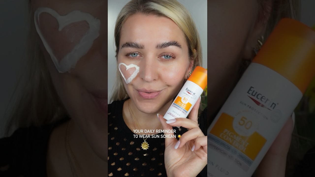 Your daily reminder… #spf #eucerin #sunscreen #skincare #glassskin