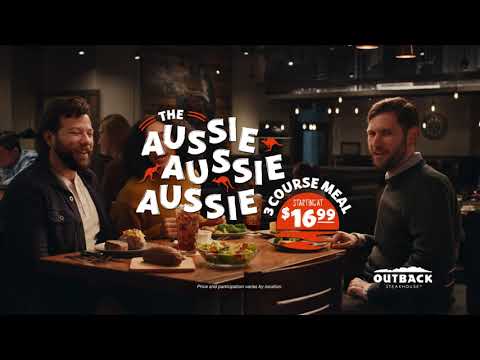 Outback Steakhouse // Aussie 3 Course