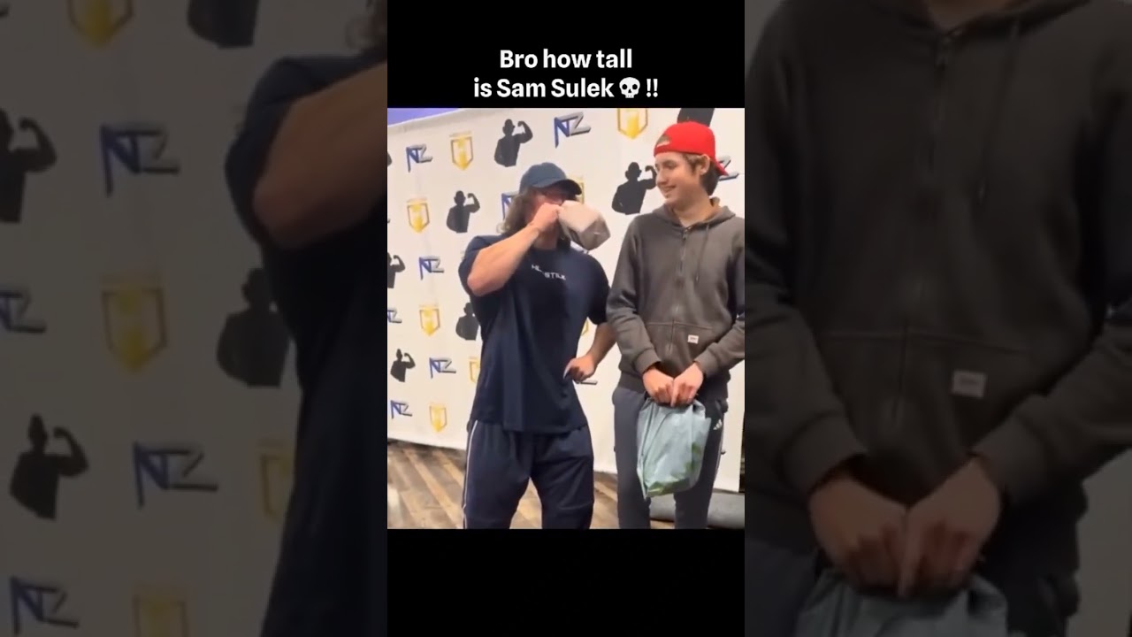 Sam sulek height #gym #bodytransformation #burnfat