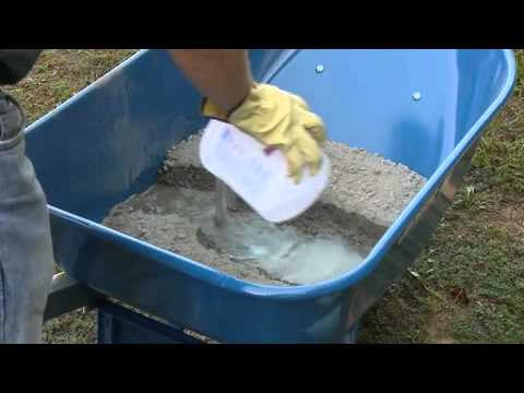How to Hand Mix QUIKRETE® Concrete