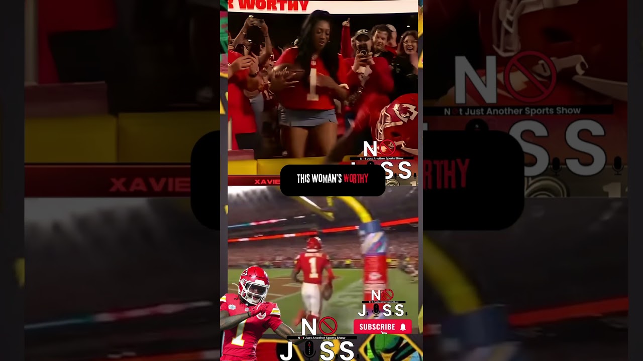 XAVIER WORTHY SCORES A TD And rewards his Mother!! #viral #nfl #mondaynight #football