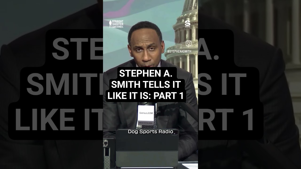 Stephen A. Smith Blasts Parties, Floats 2028 Presidential Run 👀🇺🇸🎙