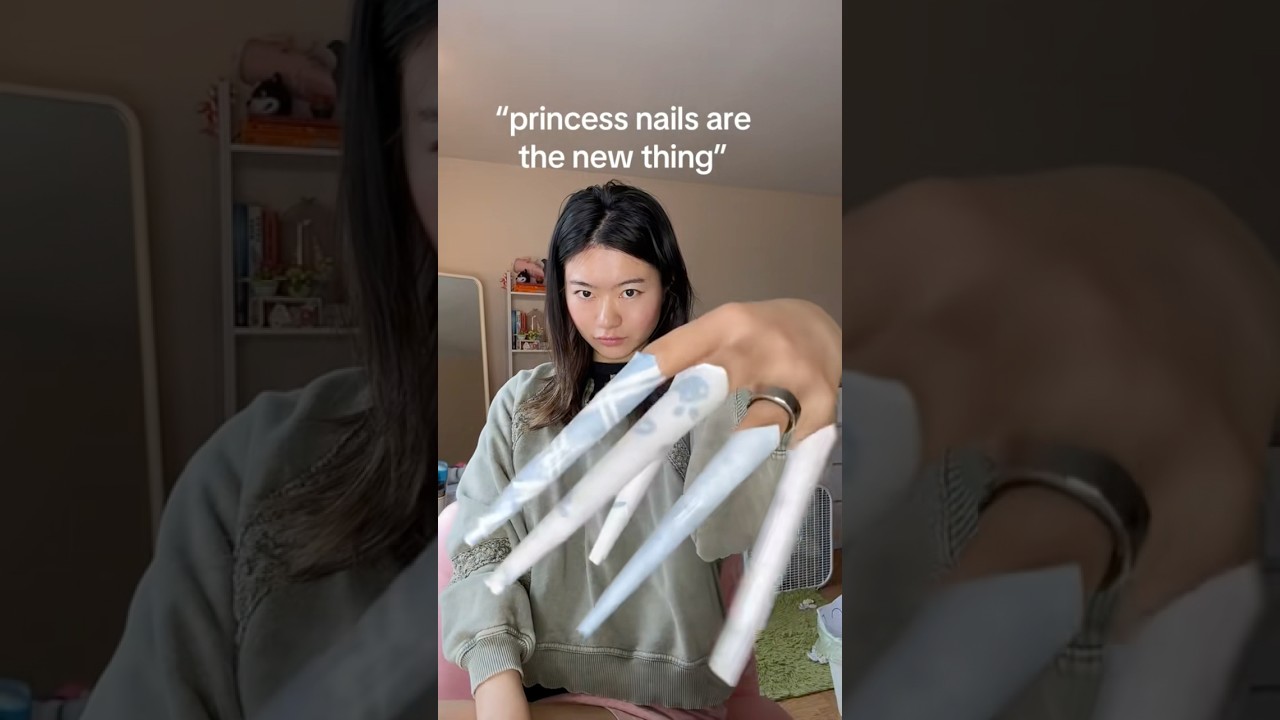 “princess nails are the new thing”
