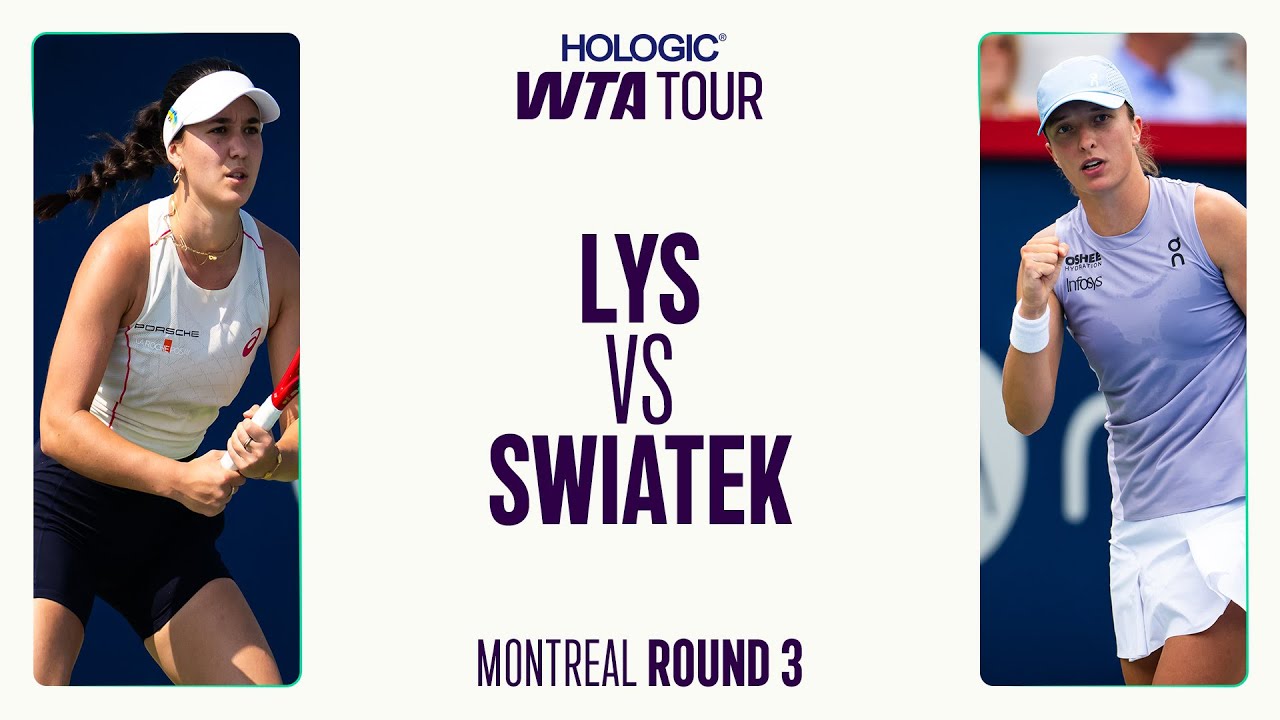 Eva Lys vs. Iga Swiatek | 2025 Montreal Round 3 | WTA Match Highlights