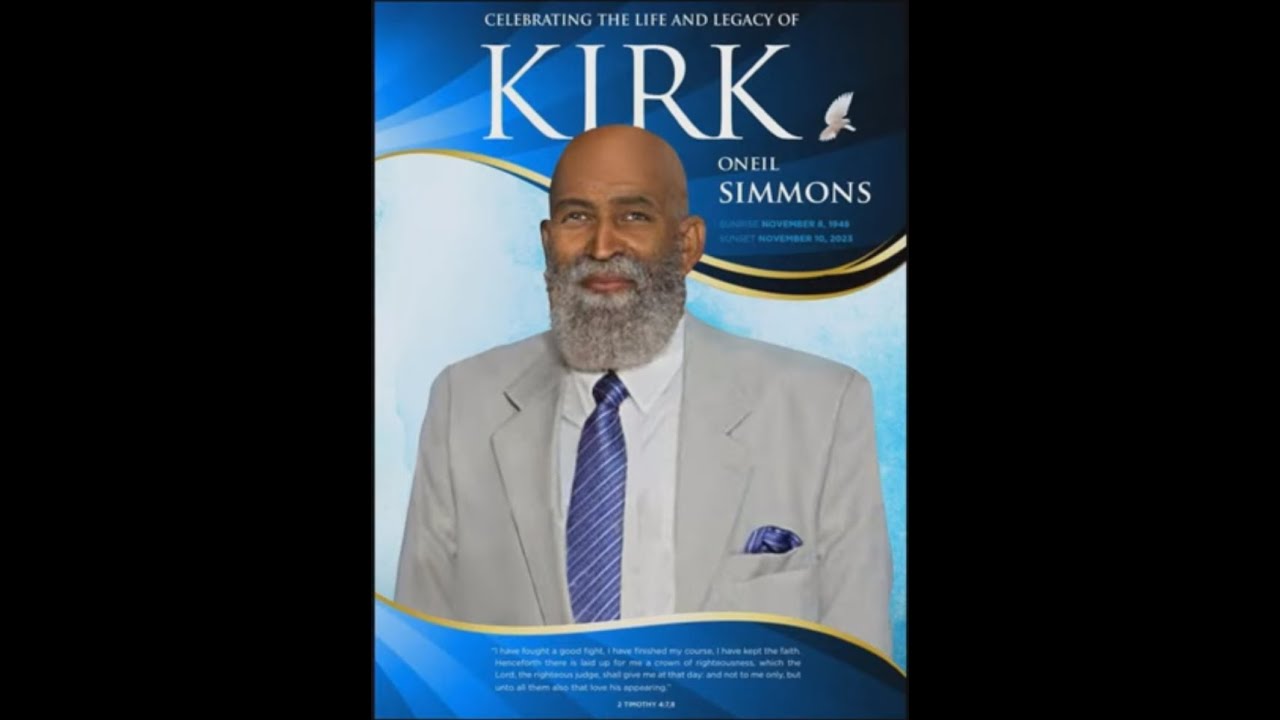 Celebrating The Life and Legacy of Kirk Oneil Simmons