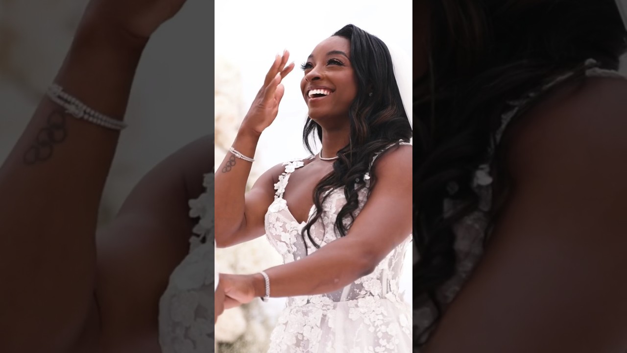 Simone Biles official wedding video Iris Films #simonebiles #destinationwedding