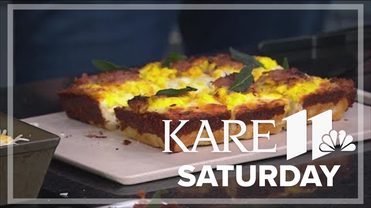 Wrecktangle Pizza shares the secret to Very Nice Breakfast Pizza