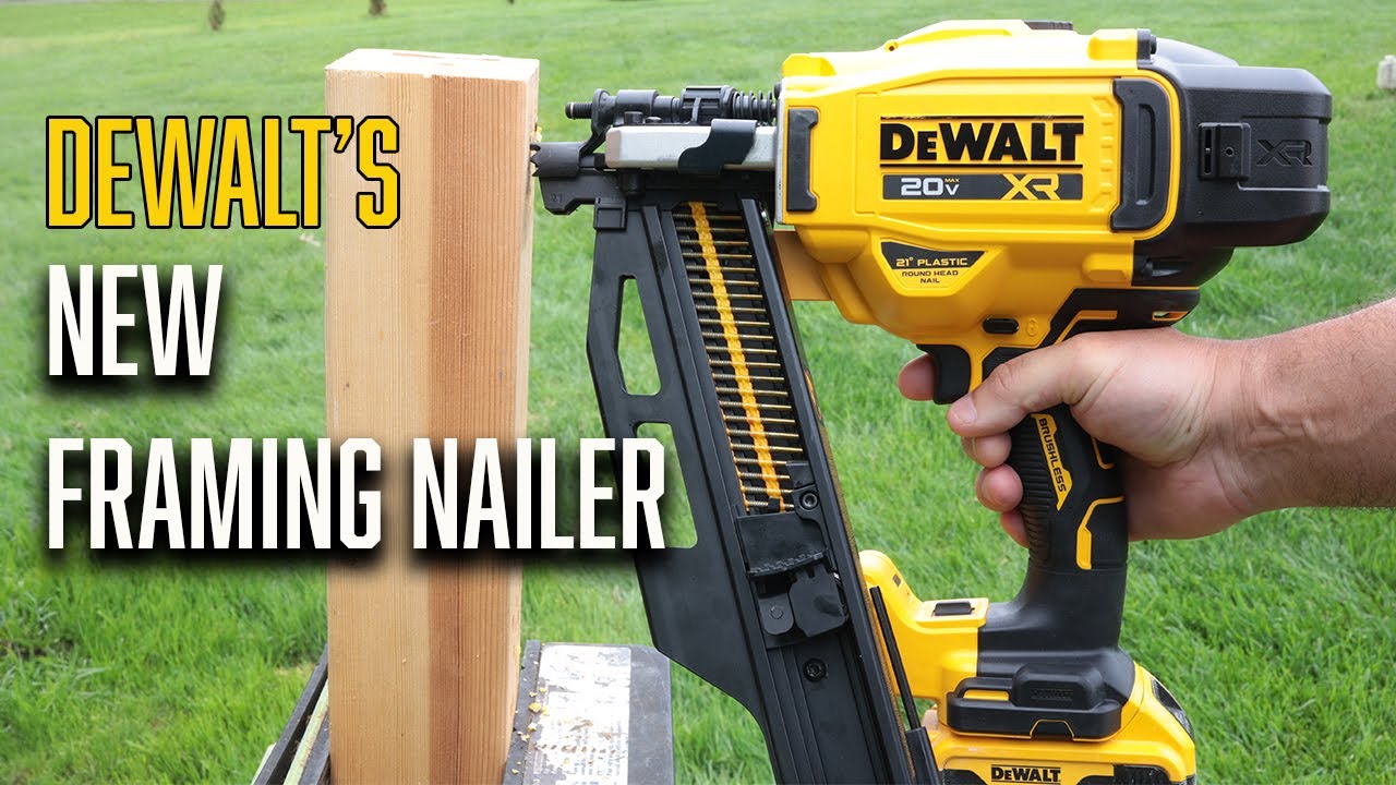 The New Dewalt Framing Nailer: Here is What's different #dewalt