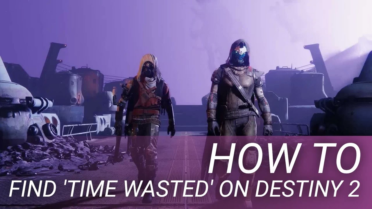 How to find 'Time Wasted' on Destiny 2